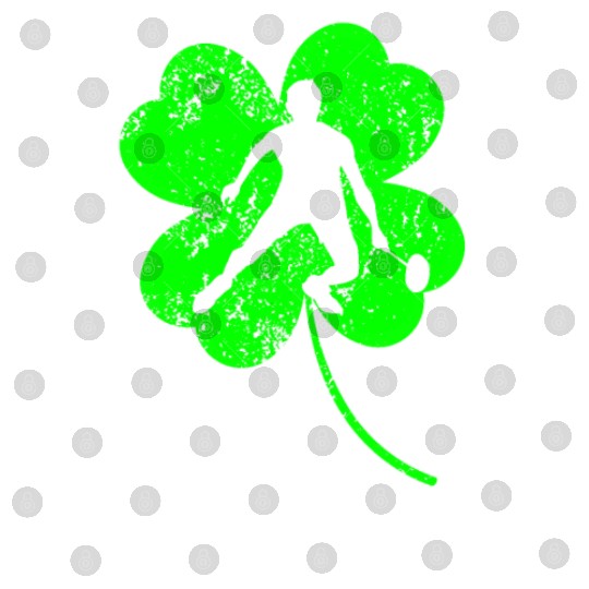Badminton St. Patrick's day shamrock Digital Files