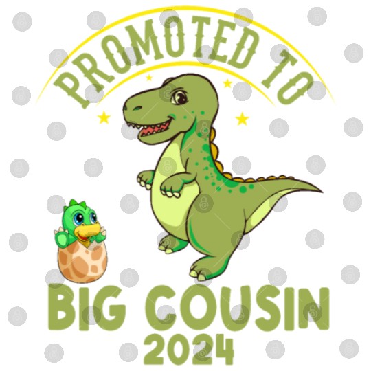 Promoted To Big Cousin Est 2024 , Funny Cousins Digital Files