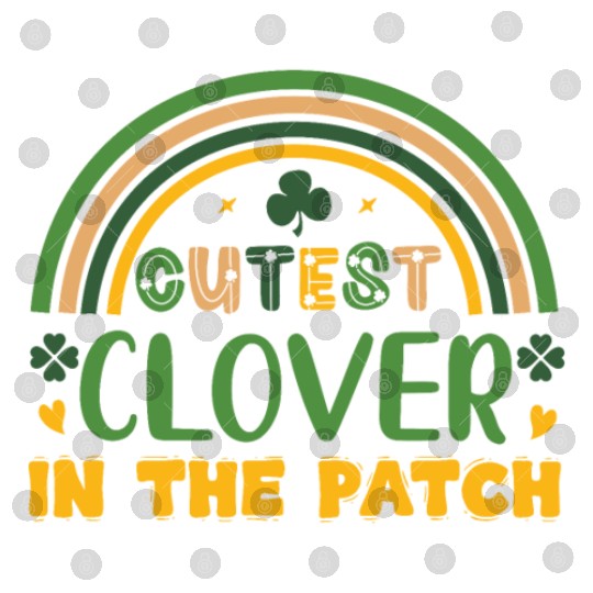 Cutest cloverStPatricks Digital Files
