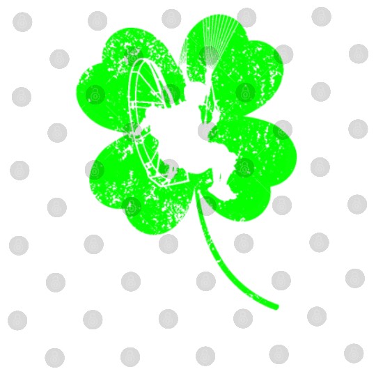 Paramotor St. Patrick's day shamrock Digital Files