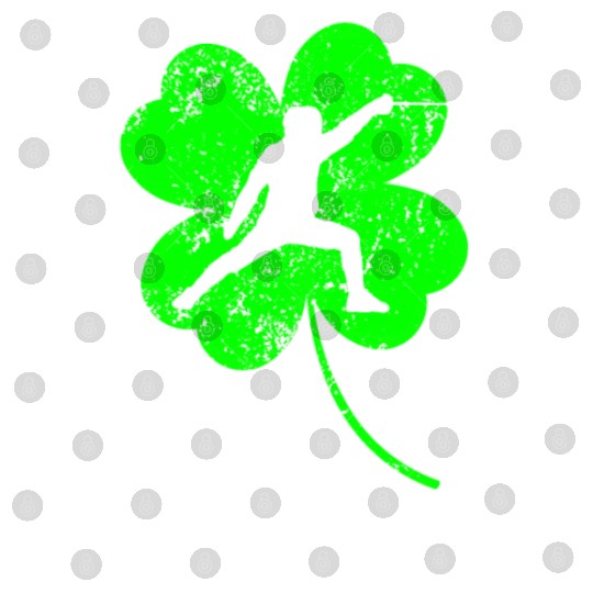Fencing St. Patrick's day shamrock Digital Files