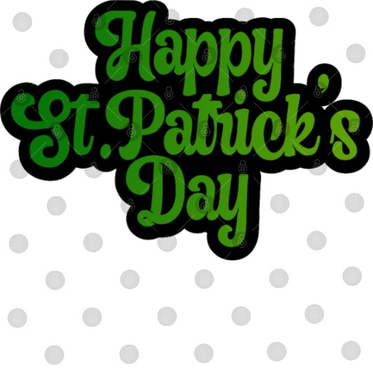 StPatricks day quote Typography Digital Files