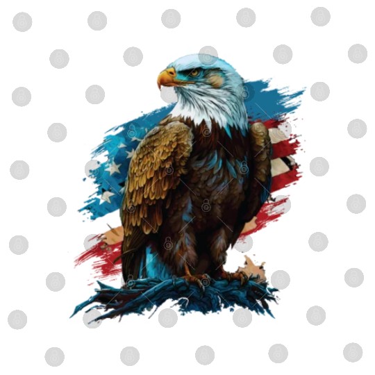 American Independence American Bald Eagle 4th of Digital Files