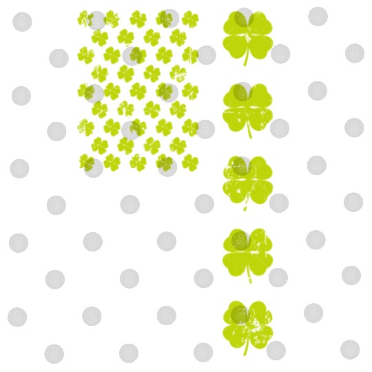 United States Shamrock St. Patrick's Day Digital Files