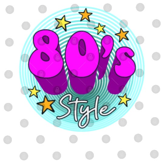 80s Style Digital Files