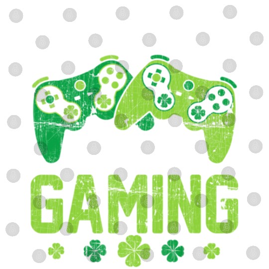 Irish I Was Gaming St Patricks Day Gamer Digital Files