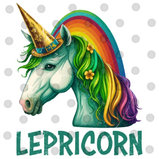 Unicorn St Patrick's Day women Ireland Lepricorn Digital Files