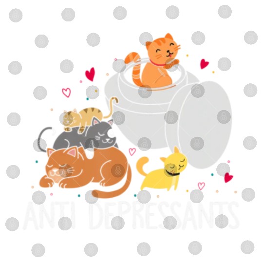 Funny Anti Depressants Cat Lover Sobriety Drug Fre Digital Files