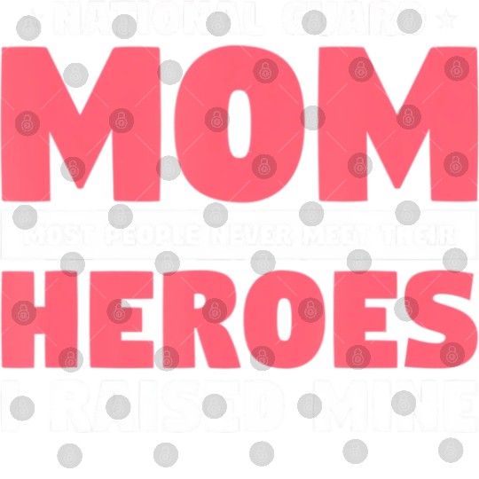 National Guard Mom Lovely Mother Family Military Digital Files