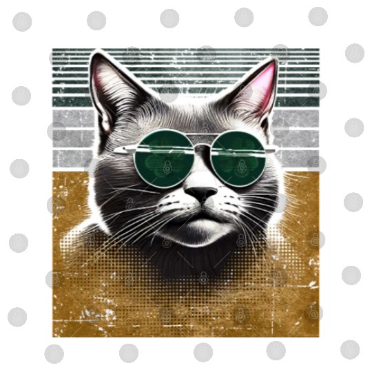 Happy St. Catricks Day Grey Cat Saint Patrick Gift Digital Files