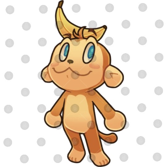 banana monkey Digital Files