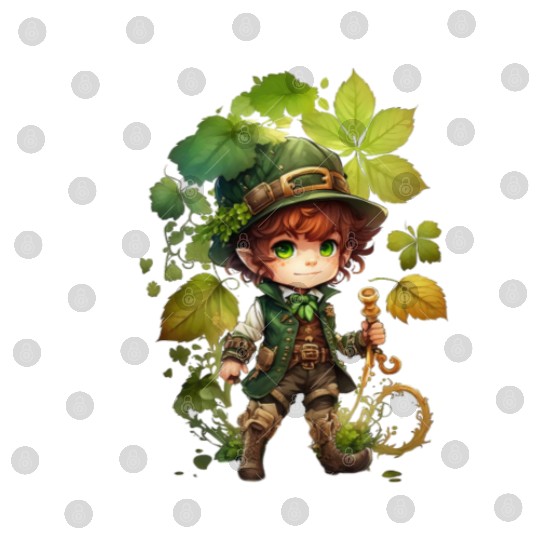 St Patrick's Day Anime Digital Files for Baby Kids Adults
