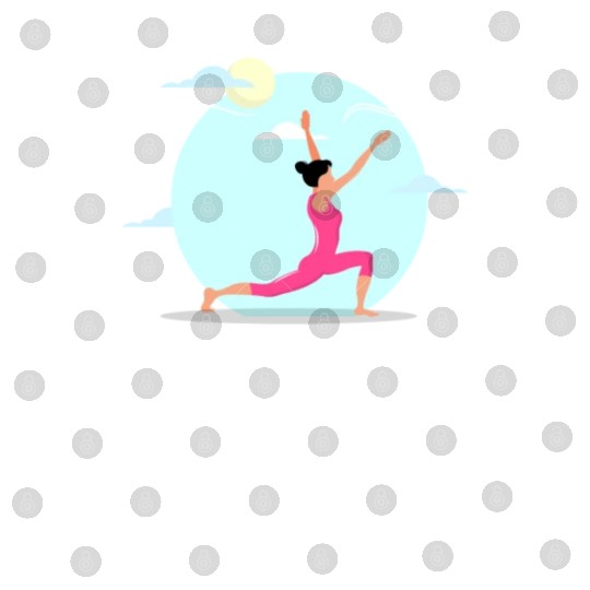 Yoga Exercise Training Sport Pose Digital Files