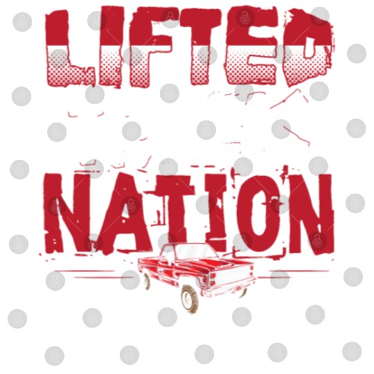 Lifted Truck Nation Pickup Truck Square Body Truck Digital Files