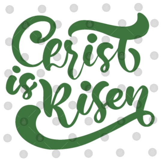 He Is Risen Religious Easter Digital Files