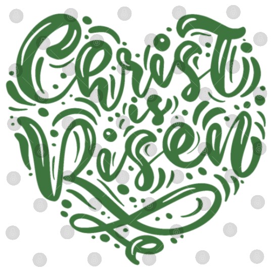 He Is Risen Christian Easter Digital Files