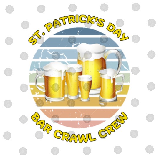 ST PATRICK'S DAY BAR CRAWL CREW Digital Files