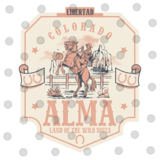 alma colorado wild west town Digital Files