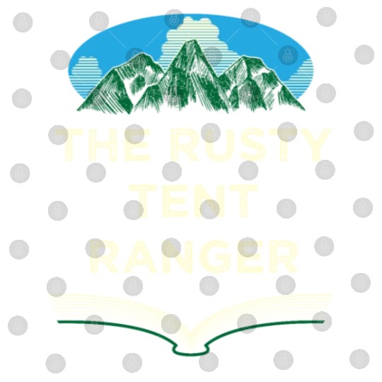 The Rusty Tent Ranger Camping Friends Camper Buddy Digital Files