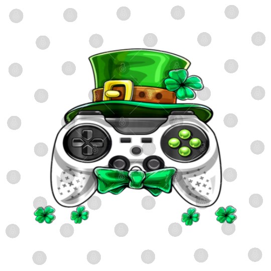 Irish I Was Gaming St Patricks Day Gamer Digital Files