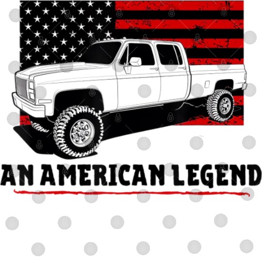 Lifted Square body truck American muscle Digital Files 4x4