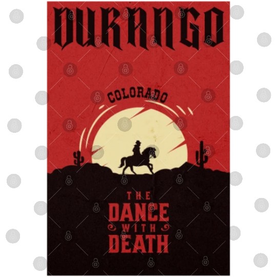 Durango Colorado wild west town Digital Files
