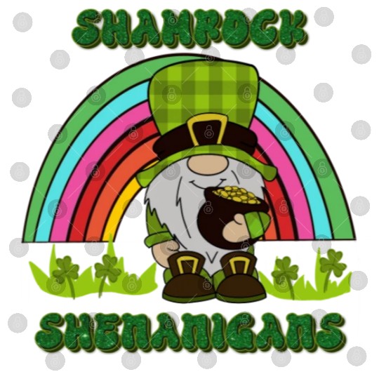 Shamrock Shenanigans Gnome Digital Files