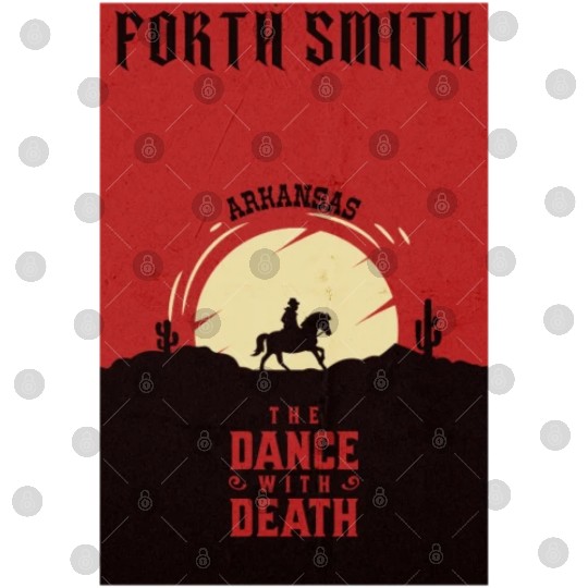 Forth smith Arkansas wild west town Digital Files