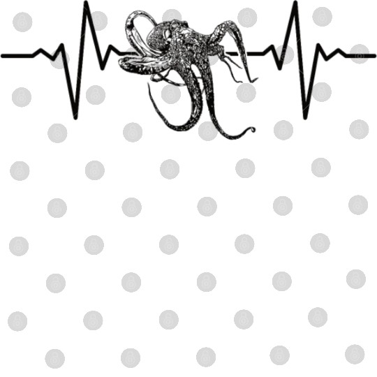 Octopus heartbeat gift Digital Files