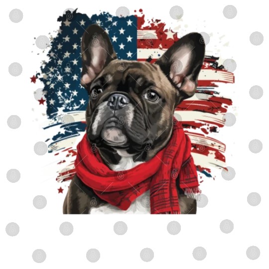 America USA Flag 4th Of July American Dog Lover Digital Files