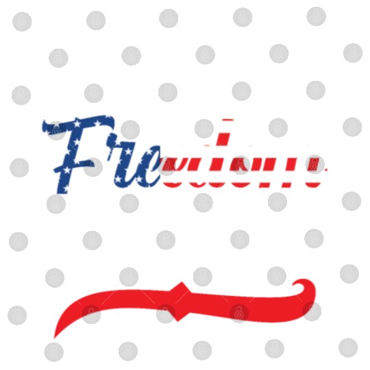 Let Us Never Forget Freedom Isn't Free USA Flag Digital Files