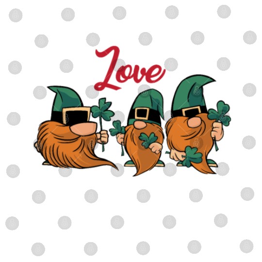 Locksmith Love Shenanigans St. Patricks Day Gnomes Digital Files