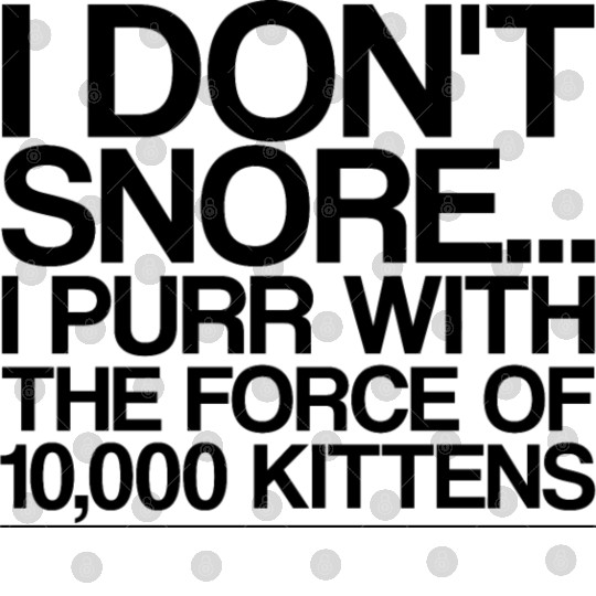I Purr With The Force Of 10,000 Kittens 4 Digital Files