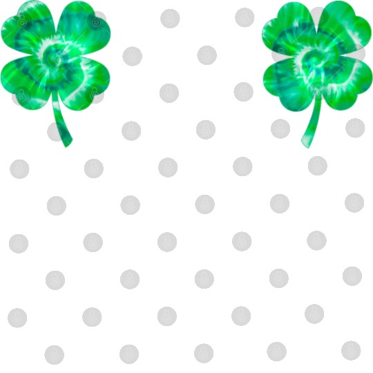 Shamrock Boobs Tie Dye Irish Boobies St Patricks Digital Files