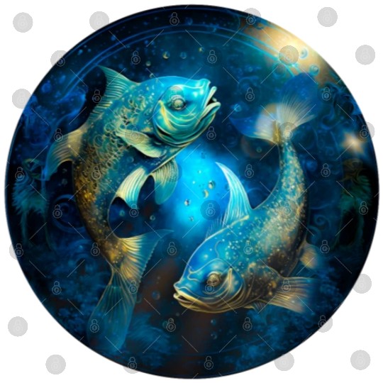 Pisces zodiac sign Digital Files