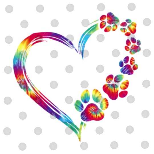 Dog Mom Dad Puppy Love Dogs Paw Print Heart Digital Files