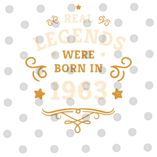 60th Birthday Gift Real Legends were born in 1963 Digital Files