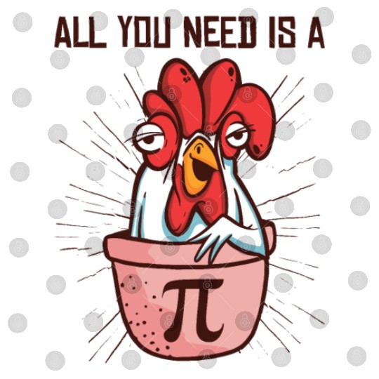 Pi Day Math Pie Chicken Pot Pi Number Digital Files