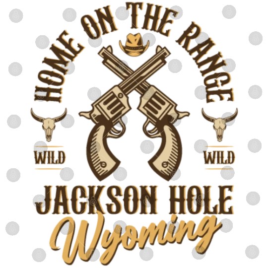 Jackson Hole Wyoming wild west town Digital Files