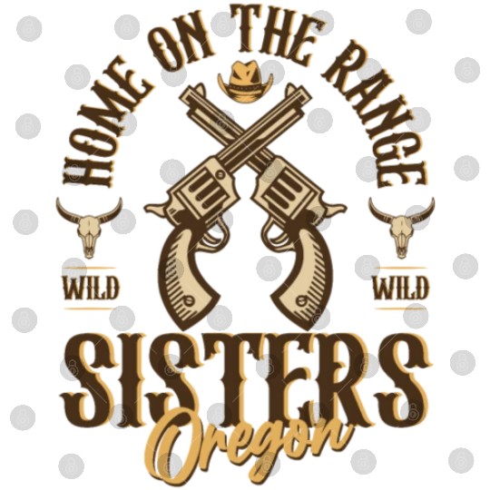 Sisters Oregon wild west town Digital Files