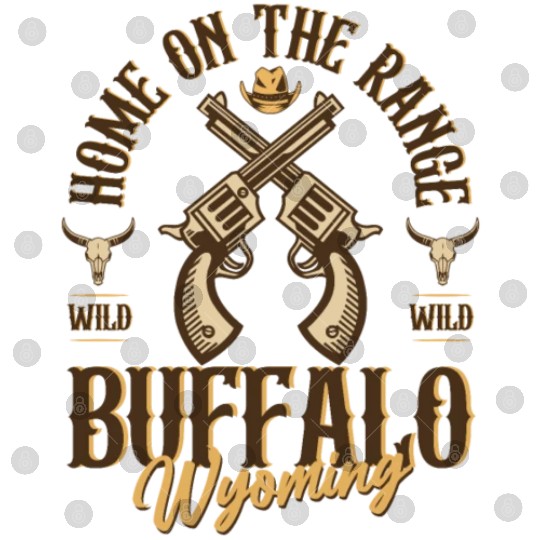 Buffalo Wyoming wild west town Digital Files