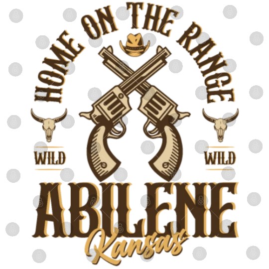 Abilene Kansas wild west town Digital Files