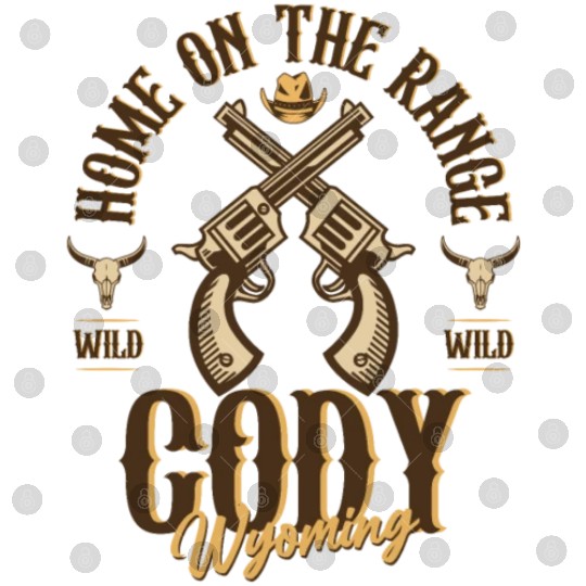 Cody Wyoming wild west town Digital Files