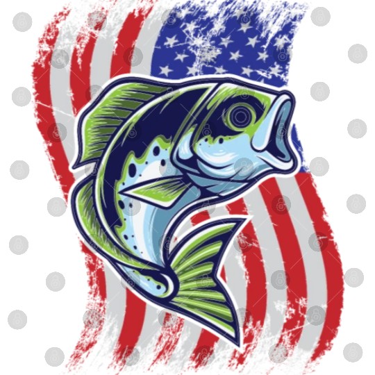 US Bass Fish Digital Files