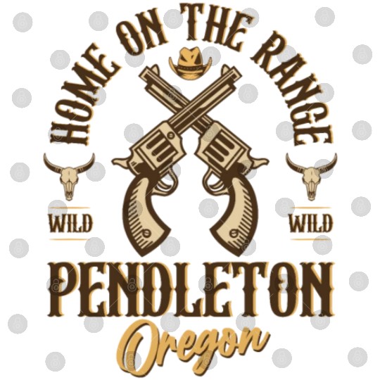 Pendleton Oregon wild west town Digital Files