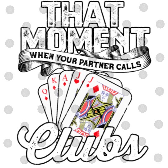 Partner Calls Clubs Card Game Poker Euchre Digital Files