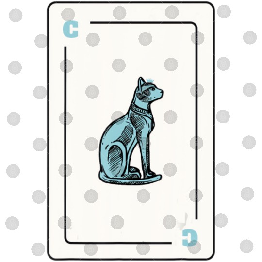 Cat Playing card Cat Lovers Gift Digital Files