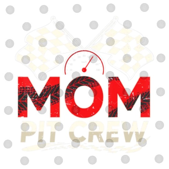 Funny Mom Pit Crew Race Car Lover Racing Family M Digital Files