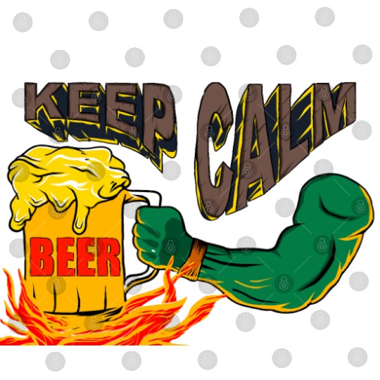 keep calm n hot beer Digital Files