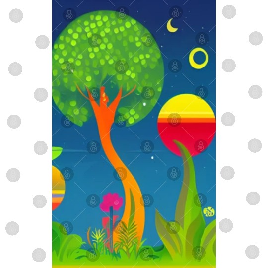 Trippy Visual Dream Creative Different Art Modern Digital Files